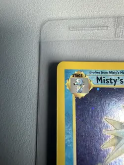 Misty’s Seadra Holo Rare 1st Edition Gym Heroes 9/132 WOTC Vintage Pokemon MINT - Image 3