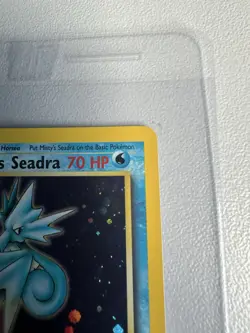 Misty’s Seadra Holo Rare 1st Edition Gym Heroes 9/132 WOTC Vintage Pokemon MINT - Image 4