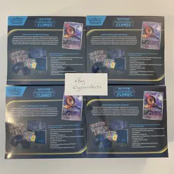 LOT OF 4 Pokemon TCG PHANTASMAL FLAMES Elite Trainer Box ETB - Sealed - Image 3