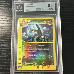 Umbreon Reverse Foil Rare 32/144 Skyridge Beckett WOTC Vintage Pokemon - Image 1