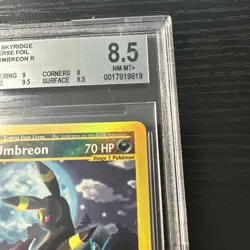 Umbreon Reverse Foil Rare 32/144 Skyridge Beckett WOTC Vintage Pokemon - Image 5