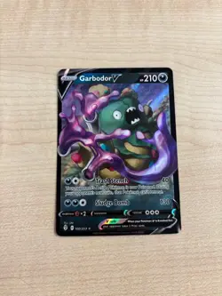 Pokemon - Garbodor V - 100/203 - Evolving Skies - Holo - Ultra Rare NM - Image 1