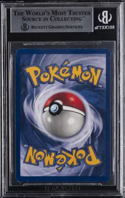 1999 POKEMON BASE SET 1ST ED THIN STAMP #4 CHARIZARD BGS 9 - Image 2