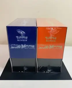 Pokemon TCG Sun and Moon Base Set ETB Set of 2 - Brand New Sealed - Image 5