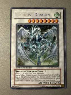 Stardust Dragon Limited Edition CT05-EN001 Yu-Gi-Oh! Mint Condition - Image 1