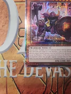Dodododo Warrior DUAD-EN004 Starlight Rare 1st Edition NM Yugioh - Image 2