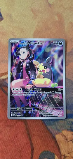 Marnie’s Morpeko 206 Sv: Scarlet & Violet Promo Cards Holo - Image 1