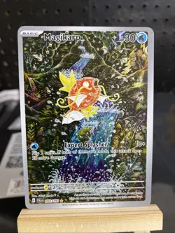 Pokemon 2023 Paldea Evolved Magikarp Holo Illustration Rare Card 203/193 NM - Image 1