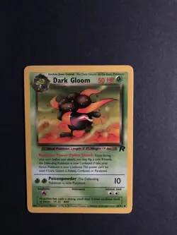 Pokemon TCG - Dark Gloom Team Rocket Common Card - 36/82 NM - Image 1