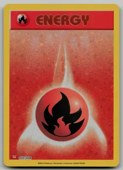 Basic Fire Energy Classic Collection Trading Card Game Classic 033/034 NM - Image 1