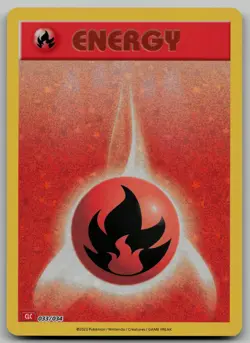 Basic Fire Energy Classic Collection Trading Card Game Classic 033/034 NM - Image 1
