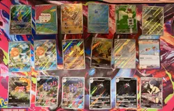 Pokemon TCG Full Art 18 Card Lot / All Near Mint - Image 1