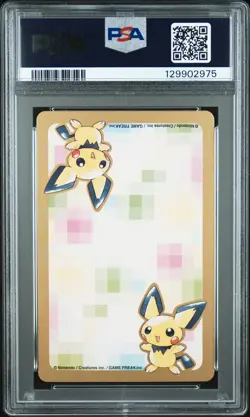 2000 POKEMON GOLD VERSION PART 2 PLAYING CARDS 6 OF DIAMONDS SNUBBULL PSA 10 - Image 2