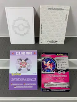 Pokemon Lot of Cards and Stickers All Mr. Mime #122 Mr. Mime Only Lot of 22 - Image 5