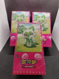 Pokemon Card Game Gem Pack VOL. 1 Booster Display Box Sealed - cbb1CPikachu X3 - Image 1