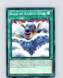 Yu-Gi-Oh Rage Of Kairyu-Shin LED9-EN027 1st Edition Common Card NM - Image 1