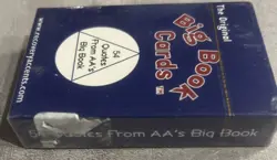Big Book Cards AA 12 Step Recovery Program Cards Deck - Quotes Guidance AA - Image 4