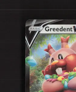 Greedent V 217/264 Fusion Strike Ultra Rare Holo Pokemon Card NM - Image 3