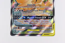 Eevee & Snorlax GX - SM169 - TAG TEAM Promo - Holo Pokemon Card HP condition - Image 3