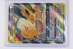 Eevee & Snorlax GX - SM169 - TAG TEAM Promo - Holo Pokemon Card HP condition - Image 5
