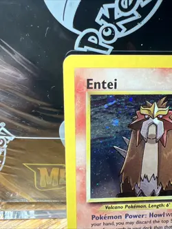 Pokemon Entei Neo Revelation TCG Holo Unlimited Rare Card 6/64 NM Condition - Image 2