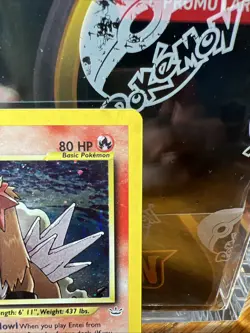 Pokemon Entei Neo Revelation TCG Holo Unlimited Rare Card 6/64 NM Condition - Image 3