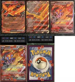 Pokemon Team Rocket’s Moltres UPC Promo Centered DR Stamped SIR CARD SET LOT WOW - Image 1