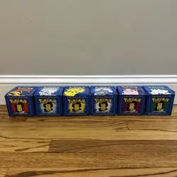 New Sealed Pokemon 23k Burger King Gold Plated Trading Card Set Blue Lot Of 6 - Image 4