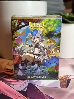 DRAGON SHIELD Grand Archive TCG Silvie, Slime Sovereign Matte 100 CARD SLEEVES - Image 1