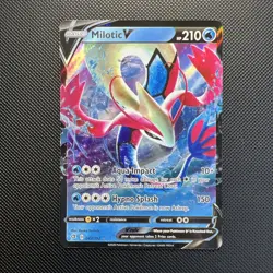 Pokemon TCG Milotic V Rebel Clash Holo Ultra Rare Card 043/192 NM Condition - Image 1