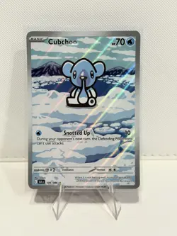 Pokemon TCG Cubchoo Black Bolt 109/86 Secret Illustration Rare Holo Card - Image 1