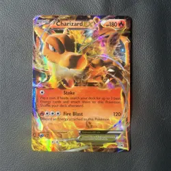 Pokemon Card - Charizard EX XY29 XY Black Star Promo Holo - Image 1