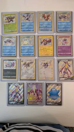 Pokemon TCG Lot Hidden Fates Shiny Vault 15 Cards NM - Image 1