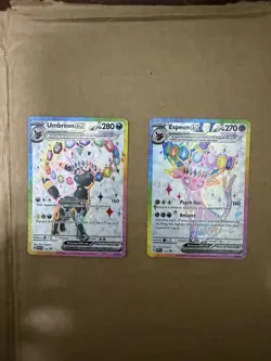 Umbreon ex SVP176 and Espeon ex SVP175 Scarlet & Violet Promo Cards #21 - Image 1