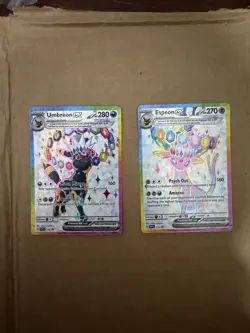 Umbreon ex SVP176 and Espeon ex SVP175 Scarlet & Violet Promo Cards #22 - Image 1