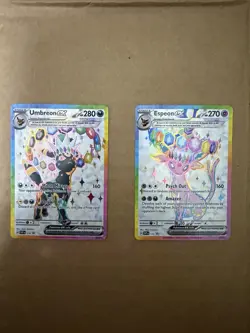 Umbreon ex SVP176 and Espeon ex SVP175 Scarlet & Violet Promo Cards #4 - Image 1