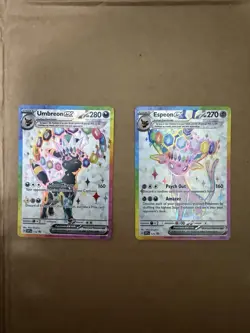 Umbreon ex SVP176 and Espeon ex SVP175 Scarlet & Violet Promo Cards #15 - Image 1