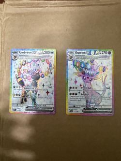 Umbreon ex SVP176 and Espeon ex SVP175 Scarlet & Violet Promo Cards #30 - Image 1