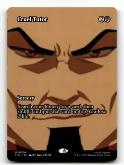 Cruel Tutor (Borderless) 24 M Avatar: The Last Airbender: Eternal-Legal - Image 1