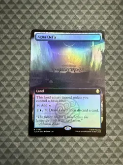 MTG Agna Qel’a #0387 Foil Extended Art Rare Avatar: The Last Airbender (TLA) - Image 1