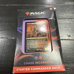 Commander Starter Deck (Chaos Incarnate) Magic: the Gathering - Image 1