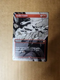 1x - Sozin's Comet - BORDERLESS #309 - Avatar: The Last Airbender - NM MTG - Image 3