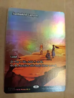 Sunbaked Canyon (Borderless) Avatar: The Last Airbender: Eternal-Legal Foil - Image 1