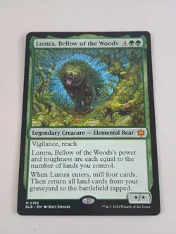 MTG Lumra, Bellow of the Woods Bloomburrow Regular Magic NM - Image 1