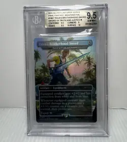 Tidus’s Brotherhood Sword 1867 Foil BGS 9.5 Secret Lair Final Fantasy MTG - Image 1