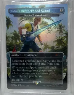 Tidus’s Brotherhood Sword 1867 Foil BGS 9.5 Secret Lair Final Fantasy MTG - Image 4