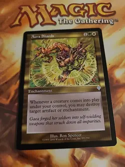 Aura Shards - Mtg Invasion - Magic the Gathering - NM - Image 1