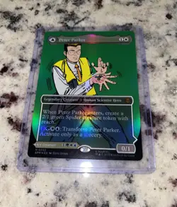 Peter Parker (0232) (Borderless) Marvel's Spider-Man Foil - Image 1