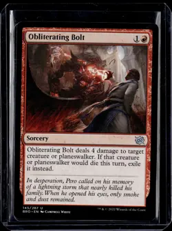 Obliterating Bolt - 145 - BRO - NM - MTG Magic the Gathering - Image 1