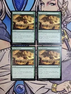 4x Crop Rotation - NM/M Commander 2020 C20 MTG Magic - Image 1